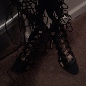 lace boots